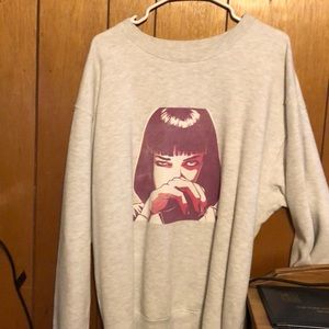Grey Graphic Sweatshirt